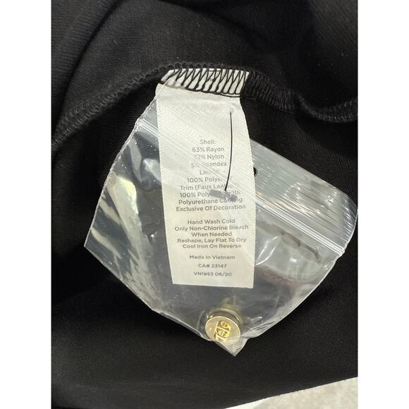 Talbots Refined Ponte Tipped Tweed Dress Size 14 Girl Boss Old Money NWT Church - Picture 6 of 10